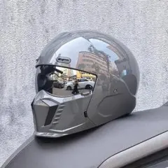 最新品フルフェイスヘルメットリムーバブルチンクラッシュスコーピオン