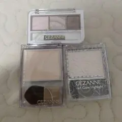 CEZANNE アイシャドウパレット ハイライトセット