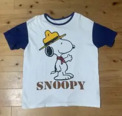 スヌーピー VINTAGE ラグランTシャツ タグ無し 90'sのサムネイル