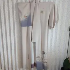 別染め 作家物 訪問着手描き 流水蔦の葉文金彩正絹 - メルカリ
