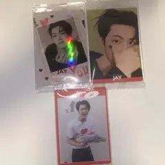 ENHYPENツインウエハース　シール　ジェイ　3枚セット