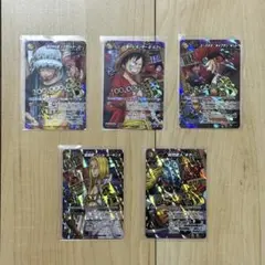 ルフィ&エース SR トレーディングカード 5枚セット - メルカリ