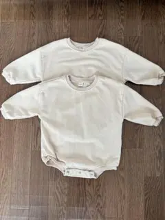 双子 ロンパース