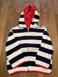 水通しのみRalph Lauren 24M ストライプパーカー