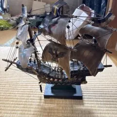 水牛の角 帆船の模型置物 - メルカリ