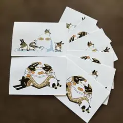 とーとつにエジプト神 ポストカード8枚