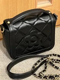【美品】MARY QUANT キルティング ミニ ショルダーバッグ 2way