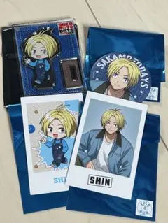 サカモトデイズ　デニム　朝倉シン アクリルスタンド　セット