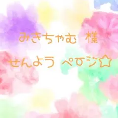 ♡♡みきちゃむ様専用ページ♡♡