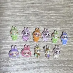 ラブブネイルパーツ 11個セット おまけ付き‪❤︎‬