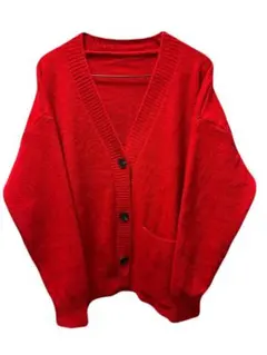 【サンプル】エーレスタイル　カーディガン 長袖　厚手　ゆったり　フリーサイズ