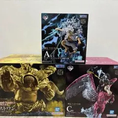 一番くじ ワンピースex 悪魔を宿す者達 vol3 魂豪示像　3体セット
