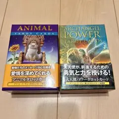 タロットカード2個セット 日本語解説書付き ドリーン・バーチュー 占い