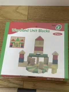 新品積み木 37ピース ルルアイランド Woodland Unit Blocksのサムネイル