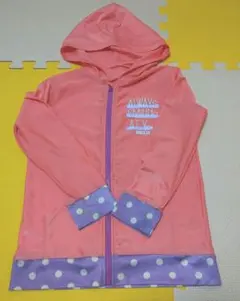 ラッシュガード　140 女の子　BREEZE　水玉