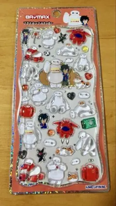 ベイマックス　プチドロップステッカー　シール　ディズニー　ボンボンドロップ