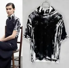 Y's ワイズ 美品 23RESORT コラージュプリント シャツワンピース2