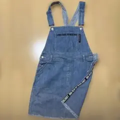 LOVETOXIC ジャンバースカート デニムブルー