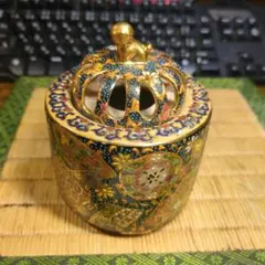 2147 薩摩焼　香炉　蓋なし 2147 薩摩焼 香炉 蓋なし 2147 薩摩焼 香炉 蓋なし