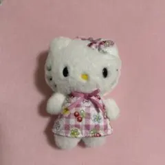 ハローキティ カウボーイ バタフライ ぬいぐるみ マスコット 平成