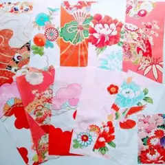 はぎれ　子供着物生地　まとめ売り　ハギレ
