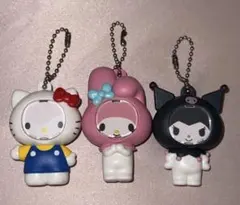 サンリオ　ガチャガチャ　顔ハメ　キーホルダー　ハローキティー　クロミ　マイメロのサムネイル
