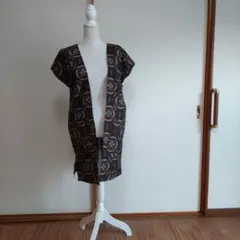 ☆セール☆大島紬リメイク☆ジレベスト☆ハンドメイド