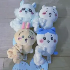 【早い者勝ち】ちいかわ　ぬいぐるみシュシュ　コンプリートセット