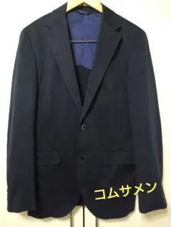 COMME CA MEN テーラードジャケット ネイビー サイズLLのサムネイル