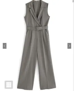 GRL ベルト付きテーラードオールインワン［nh121 ］