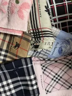 【レア】バーバリー ハンカチセット 7点