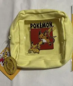 ポケモン 3COINS ポーチ スリーコインズ　ピカチュウ