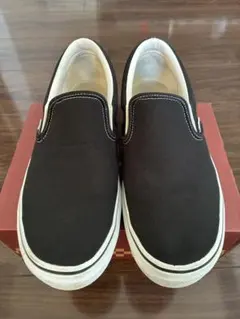 Vans ブラック スリッポン 27.5cm US9.5
