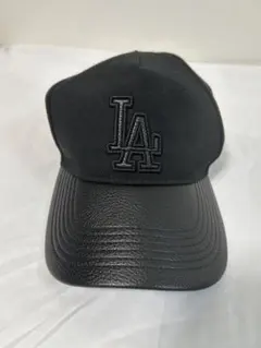New Era LAロゴ ブラックキャップ 59FIFTY 新品