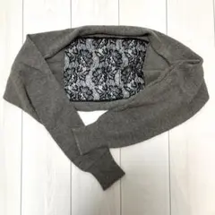 チャコット　ボレロ　チャコールグレー　Mサイズ