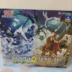 スノーハザード＆クレイバスト ポケモンセンター・ジムセット