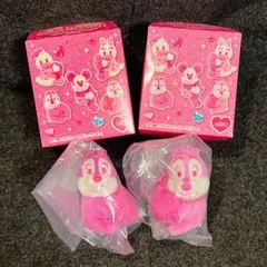 ディズニー ミニー パルパルーザ ミニぬいぐるみチャーム　チップ デール