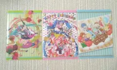 初音ミク クリアファイル 3枚セット