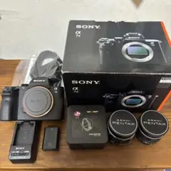 SONY α7 ミラーレスカメラ 本体/オールドレンズ2本 - メルカリ