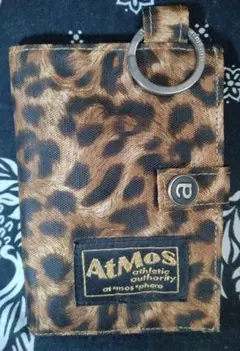 atmos 二つ折り財布 レオパード柄 ウォレット