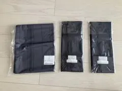 フェイクレザー エプロン ブラック 5枚セット カフェ レストラン 黒