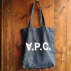 A.P.C. ダークデニム トートバッグのサムネイル