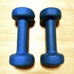 ダンベル1kg 2個セット ブルーのサムネイル
