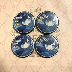 はうき　缶バッジ　夢喰NEON