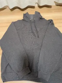 FRUIT OF THE LOOM グレー 2XL パーカー 無地 US古着