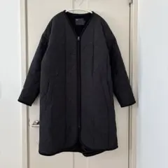 ブラック キルティングジャケット