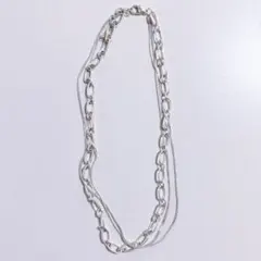 シルバー チェーンネックレス