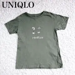 ユニクロ UT モンハンライズ Tシャツ 半袖 130cm 緑のサムネイル