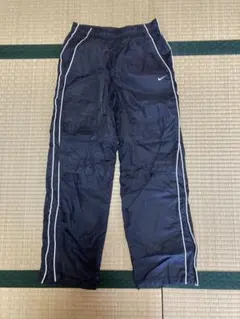 NIKE ナイキ ワイドパンツ ウィンドブレーカー 黒 ブラック