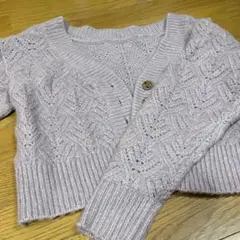 lily brown ニット　カーディガン